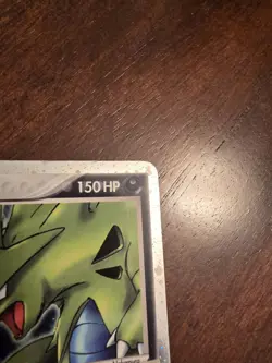 Pokemon TCG Tyranitar EX Cosmos Holo Ultra Rare Card 17/17 Pop Series 1 - Image 3
