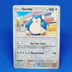 Snorlax Reverse Holo 136/167 Twilight Masquerade Pokemon Card 2024 Tcg Ccg - Image 1