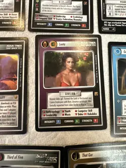Star Trek CCG BoG + RoA + TwT + MM 67-Card Lighty-Played/Moderately-Played Lot - Image 5