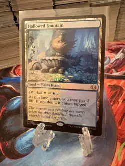 Hallowed Fountain (X2) (Foil) 0265 (R) MTG Lorwyn Eclipsed (ECL) - Image 2