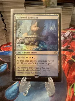 Hallowed Fountain (X2) (Foil) 0265 (R) MTG Lorwyn Eclipsed (ECL) - Image 3