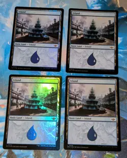 MTG 4 x *FOIL * OTJ ISLAND #279 NM - Image 1