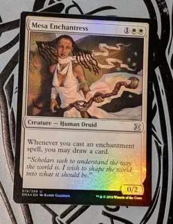 MTG *FOIL * Eternal Masters Uncommon MESA ENCHANTRESS NM - Image 1