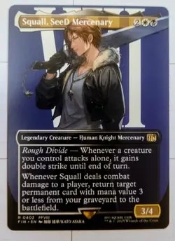 Squall, SeeD Mercenary (Borderless) Final Fantasy Regular - Image 3