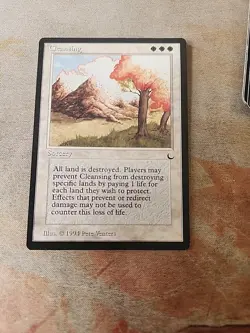 Cleansing The Dark MTG LP - Image 1