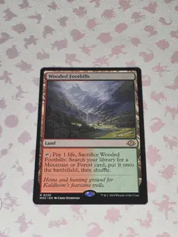 MTG - Wooded Foothills [Modern Horizons 3] Regular - Image 1