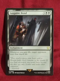 Sanguine Bond 208 NM Tales of Middle-earth Commander MTG - Image 3