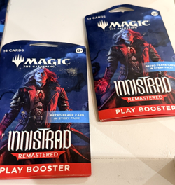MTG: Innistrad Remastered Sleeved Play Boosters LOT of 5 Boosters Sealed 171818 - Image 5