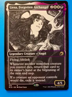 MTG 1x SHOWCASE Liesa, Forgotten Archangel # 319 Midnight Hunt Magic the x1 NM - Image 1