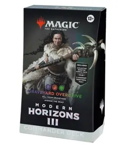 MTG Modern Horizons 3 Commander Deck Graveyard Overdrive Factory Sealed - Image 1