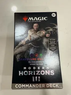Magic The Gathering Graveyard Overdrive Modern Horizons III Commander Deck - New - Image 1