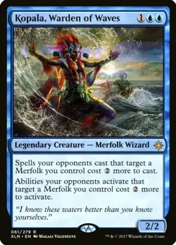 X 1 Kopala, Warden of Waves NM-M Ixalan 061 MTG Magic The Gathering - Image 1