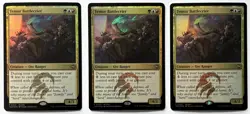 X3 MTG Tarkir Dragonstorm (TDM 425) Temur Battlecrier - NM - Rare FOIL Alt Art - Image 2
