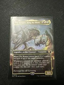 The Reaper, King No More (Borderless) Commander: Lorwyn Eclipsed Regular - Image 1