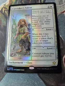 MTG Magic the Gathering Caretaker's Talent (Foil) - Bloomburrow - #0006 - Image 2