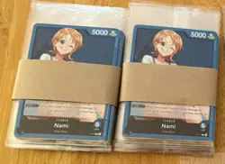 One Piece TCG! Nami P-117 Post-Errata Promo NM ENGLISH SEALED PACK *READ* - Image 1