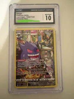 ✨CGC 10✨Pokemon Gengar TG06/TG30 Lost Origin Trainer Gallery - Image 1