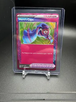 Heros Cape 152/162 Ace Spec Rare Trainer Temporal Forces Pokemon Card - Image 1
