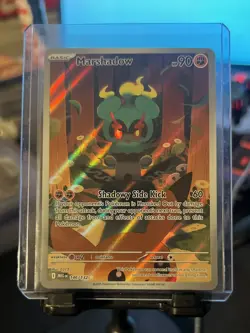 Pokemon TCG Mega Evolution Marshadow 146/132 Illustration Rare - Image 1