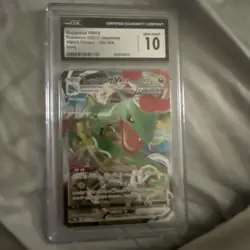 🐉🐉 CGC 10 Rayquaza VMAX 120/184 Vmax Climax s8b Holo Pokemon Card - Image 1