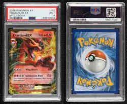 Charizard EX Pokemon XY Evolutions 20th Anniversary PSA 9 MINT - Image 3
