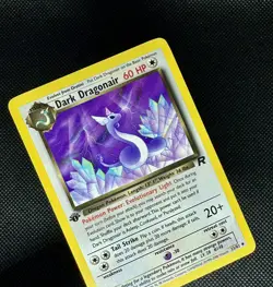 2000 Dark Dragonair 1st Edition NM- 33/82 Team Rocket Rare Vintage Pokemon - Image 2