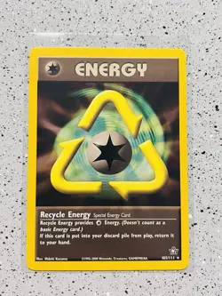 Recycle Energy - 105/111 Neo Genesis - Pokemon TCG - 2000 NM💎 - Image 2