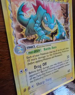 Feraligatr #2/101 Delta Species Dragon Frontiers Holo Pokemon TCG - Image 2