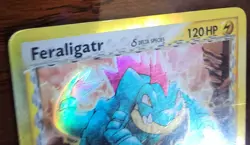 Feraligatr #2/101 Delta Species Dragon Frontiers Holo Pokemon TCG - Image 4