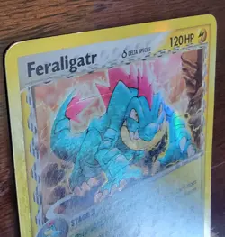 Feraligatr #2/101 Delta Species Dragon Frontiers Holo Pokemon TCG - Image 5