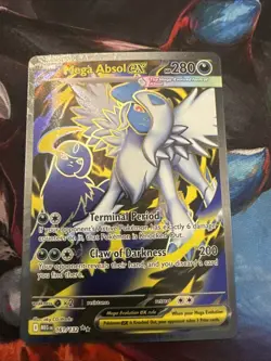 Mega Absol ex Ultra Rare Pokemon TCG Mega Evolutions 161/132 - Image 1