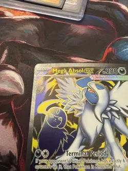 Mega Absol ex Ultra Rare Pokemon TCG Mega Evolutions 161/132 - Image 2