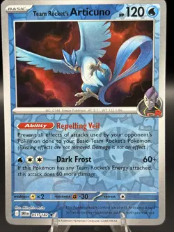Pokemon Tcg - Team Rocket's Articuno - 051/182 - Destined Rivals - Reverse Holo - Image 1