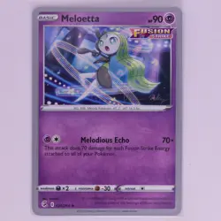 Pokemon TCG Meloetta 124/264 Yokohama World Championships 2023 - Image 1