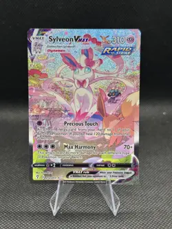 Pokemon TCG Sylveon VMAX 212/203 Alternate Art Secret Rare Evolving Skies NM - Image 1
