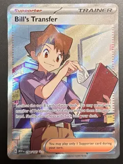 Pokemon Scarlet & Violet 151 Bill's Transfer 194/165 Ultra Rare Trainer NM/M - Image 1