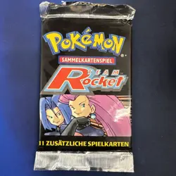 Pokemon Booster Pack Team Rocket Unlimited|German*|SEALED - Image 1