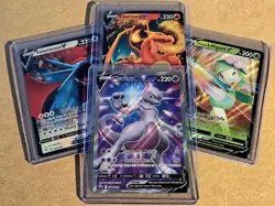 Pokemon TCG Full Art Ultra Rare V LOT Charizard Mewtwo Salamence Lilligant NM/M - Image 1