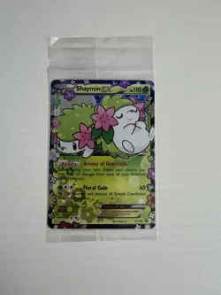 Pokemon Shaymin EX XY148 Holo Black Star Promo XY Generations Sealed - Image 1