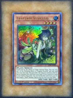 Yugioh Traptrix Vesiculo LIOV-EN016 Ultra Rare 1st Ed NM - Image 1