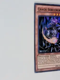 Yugioh Chaos Sorcerer LCYW-EN248 Super Rare 1st Edition LP/NM - Image 2