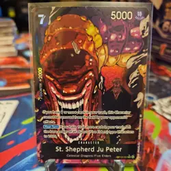 St. Shepherd Ju Peter Alt Art OP13-084 Carrying On His Will Foil One Piece - Image 1