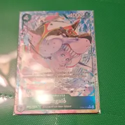 Bandai One Piece Card Game Megalo EB04-018 Character Foil 4000 - Image 1