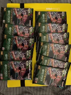 One Piece Legacy Of The Master OP-12 (Lot Of 11) Likely Dead Booster Packs Eng - Image 1