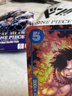One Piece OP08-052 Portgas.D. Ace Treasure Rare TR OP10 Alt Art *READ* - Image 5