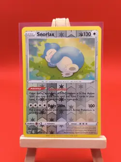 Pokemon Snorlax 131/185 Vivid Voltage Reverse Holo Rare Pokemon Card * New * - Image 2