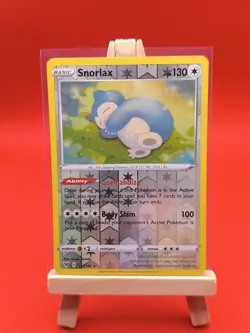 Pokemon Snorlax 131/185 Vivid Voltage Reverse Holo Rare Pokemon Card * New * - Image 3