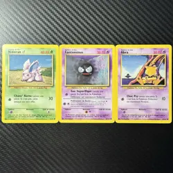Electhor (Zapdos) 16/102 French Version Holo Base Set Unlimited Pokemon Card, LP - Image 3