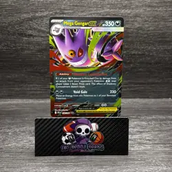 Pokemon Mega Gengar ex 056/094 Phantasmal Flames Double Rare Holo NM English - Image 1