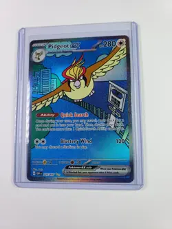 Pokemon Pidgeot ex 225/197 SV03: Obsidian Flames Holo - Image 3